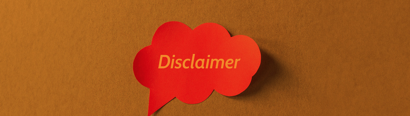 Disclaimer Bannner